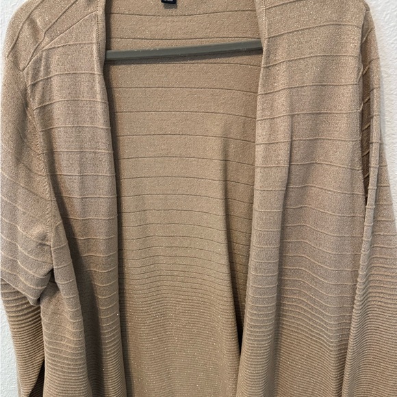 Alfani Women's Beige Cardigan Sweater - Picture 1 of 4